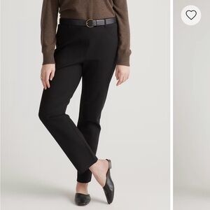 Ultra-Stretch Ponte Straight Leg 4-Pocket Pants